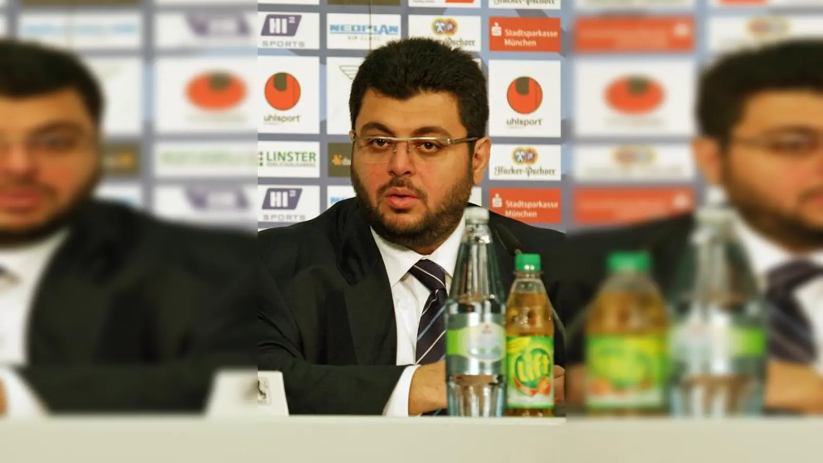 Will 1860 mit Geld und Gottes Hilfe in die Bundesliga führen: Hasan Ismaik.  (Foto: A. Wild)