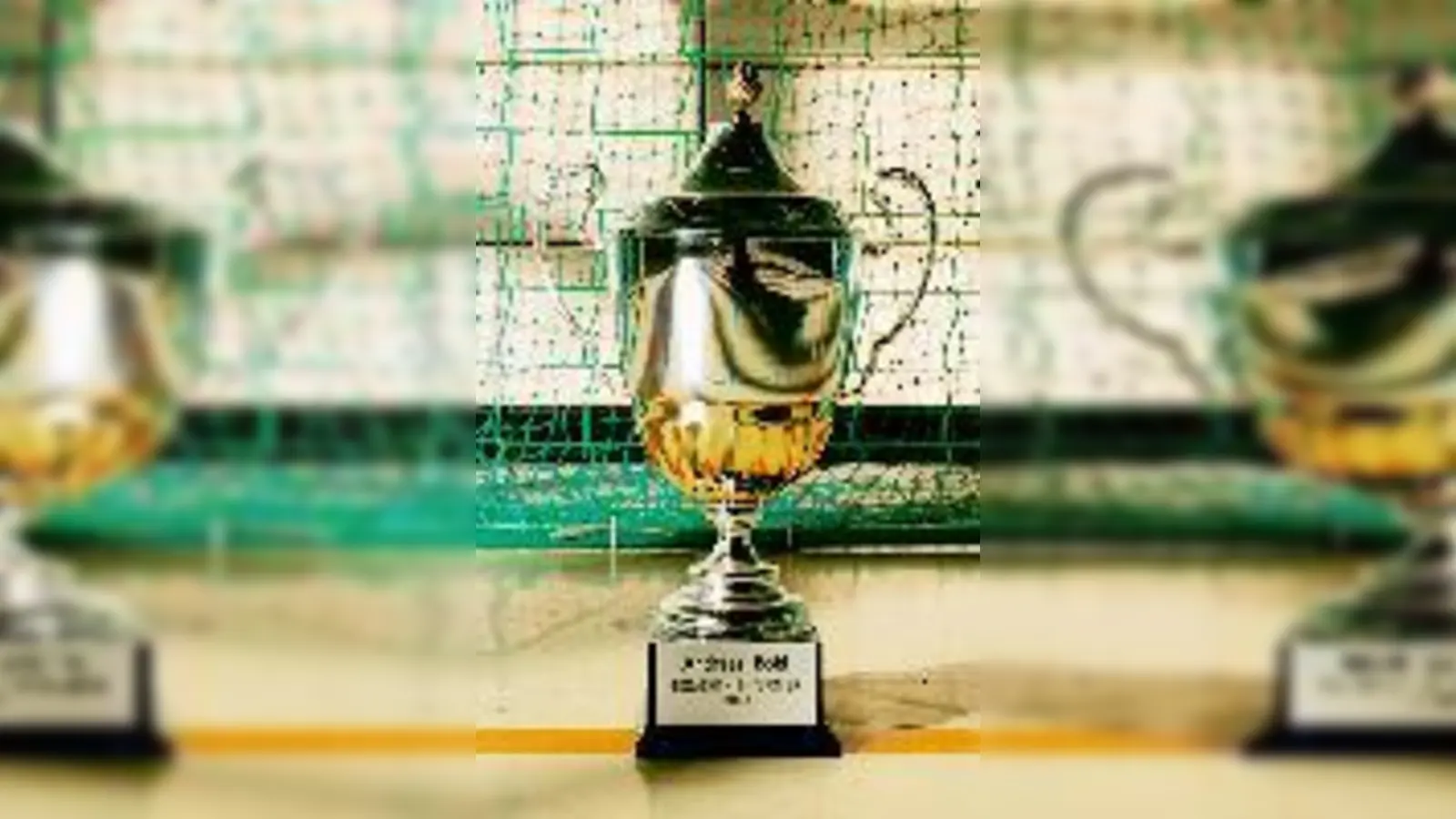 Wanderte erneut am Gastgeber Heimstetten vorbei: der Pokal des Andreas Böltl Gedächtnisturniers.	 (Foto: Verein)