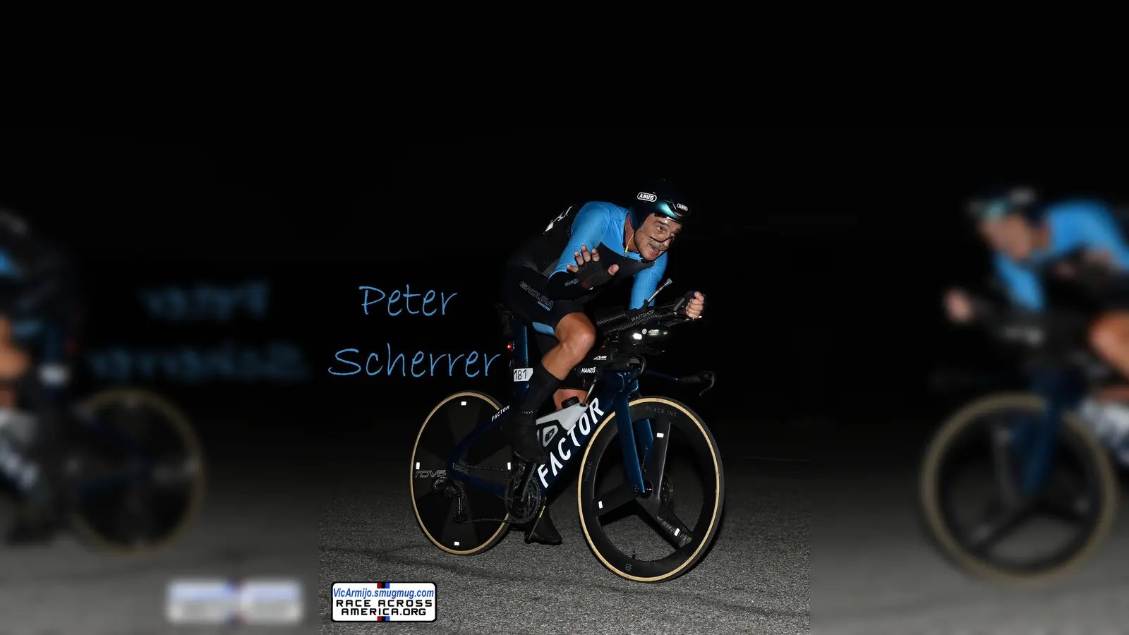 In 24 Stunden schaffte Peter Scherrer die unglaublliche Leistung von 704,893 km und holte damit den Weltmeistertitel in seiner Altersklasse. (Foto: Scherrer)