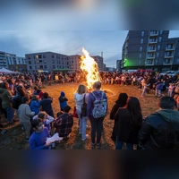 Im vergangenen Jahr wurde das Freihamer Frühlingsfeuer ins Leben gerufen – mit großem Erfolg. (Foto: Gerard Pleynet)