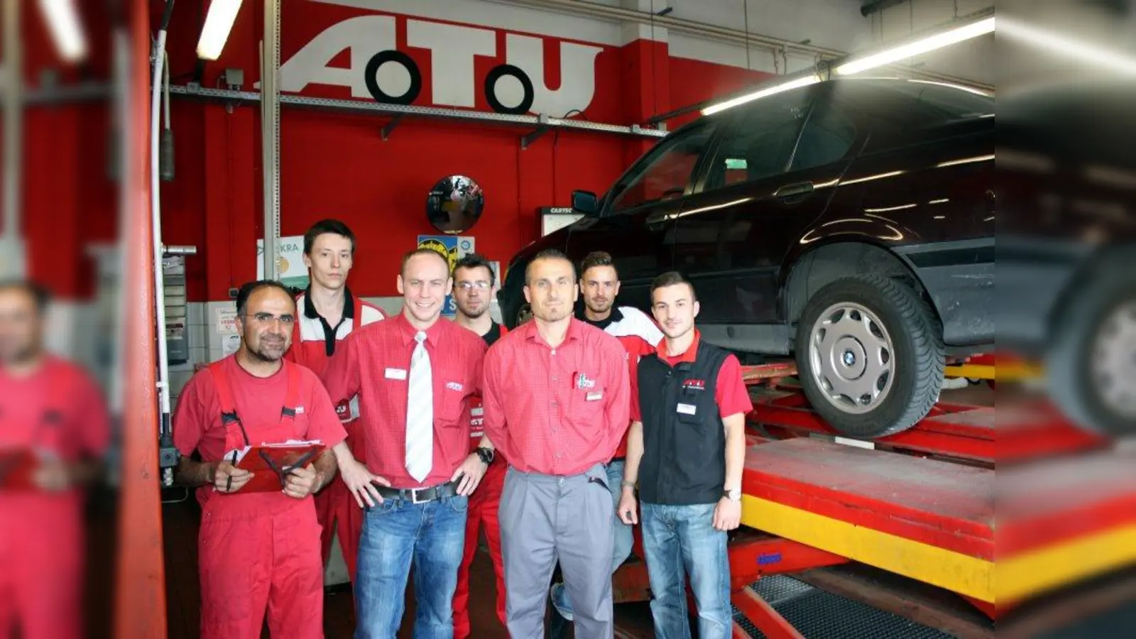 Das Werkstatt-Team übernimmt Wartung, Reparatur und Inspektion bei allen Automarken. (Foto: job)