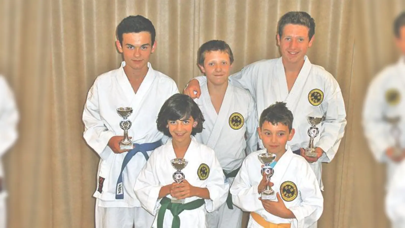 Goiart Bublica, Dominik Drvodelic, Kristijan Drvodelic, Gabriel Fanti und Can Uzun (v. o. l.).	 (Foto: Verein)