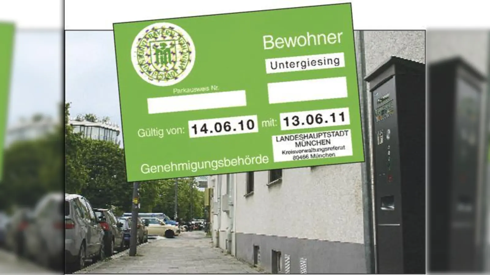 Derzeit künden in Untergiesing und rund um das Schyrenbad wie in der Claude-Lorrain-Straße die Parkscheinkästen von der nahenden Parklizenzierung.	 (Foto: hh)