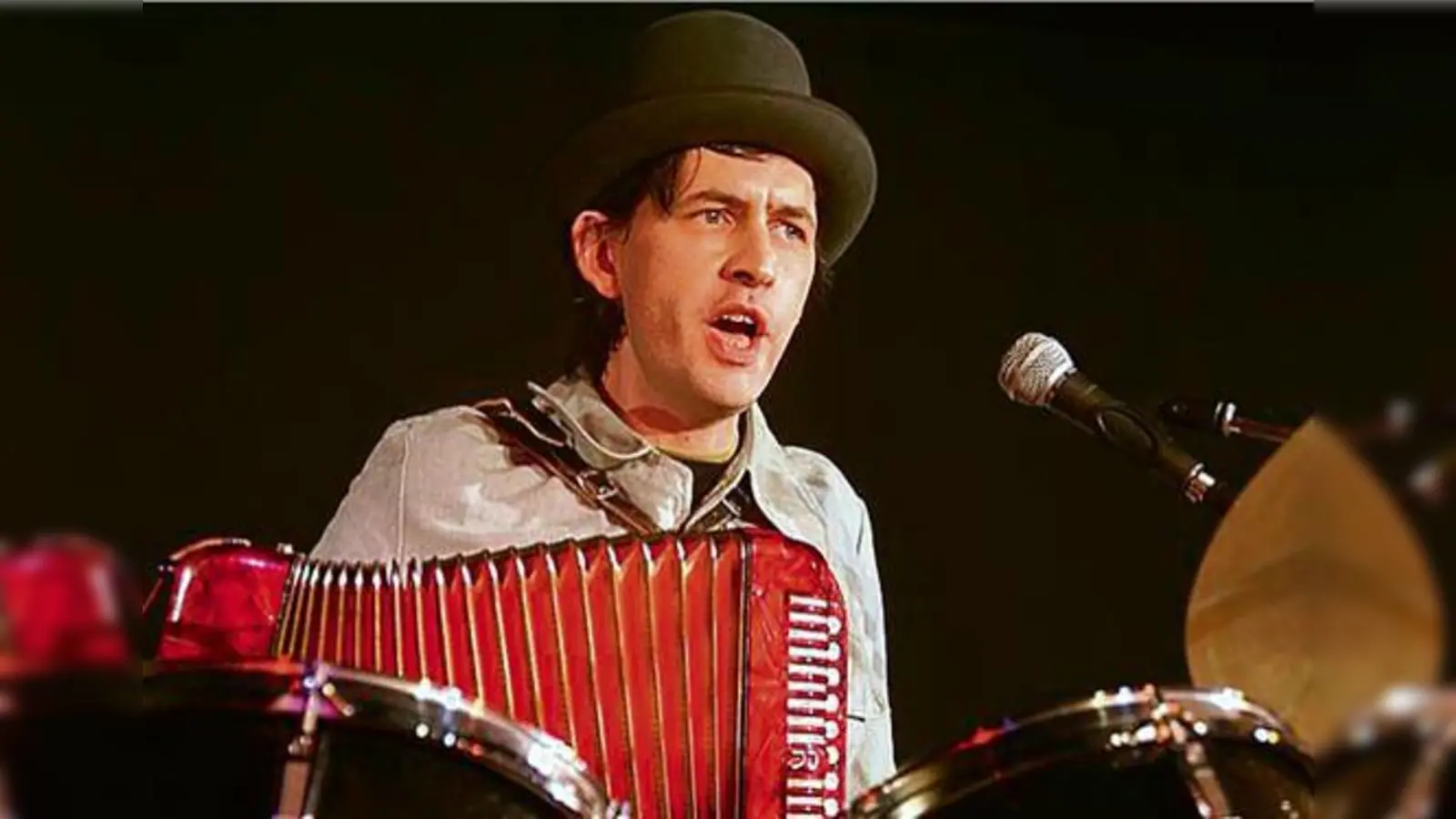 Udo Mader haut auf die Pauke.	 (Foto: VA)