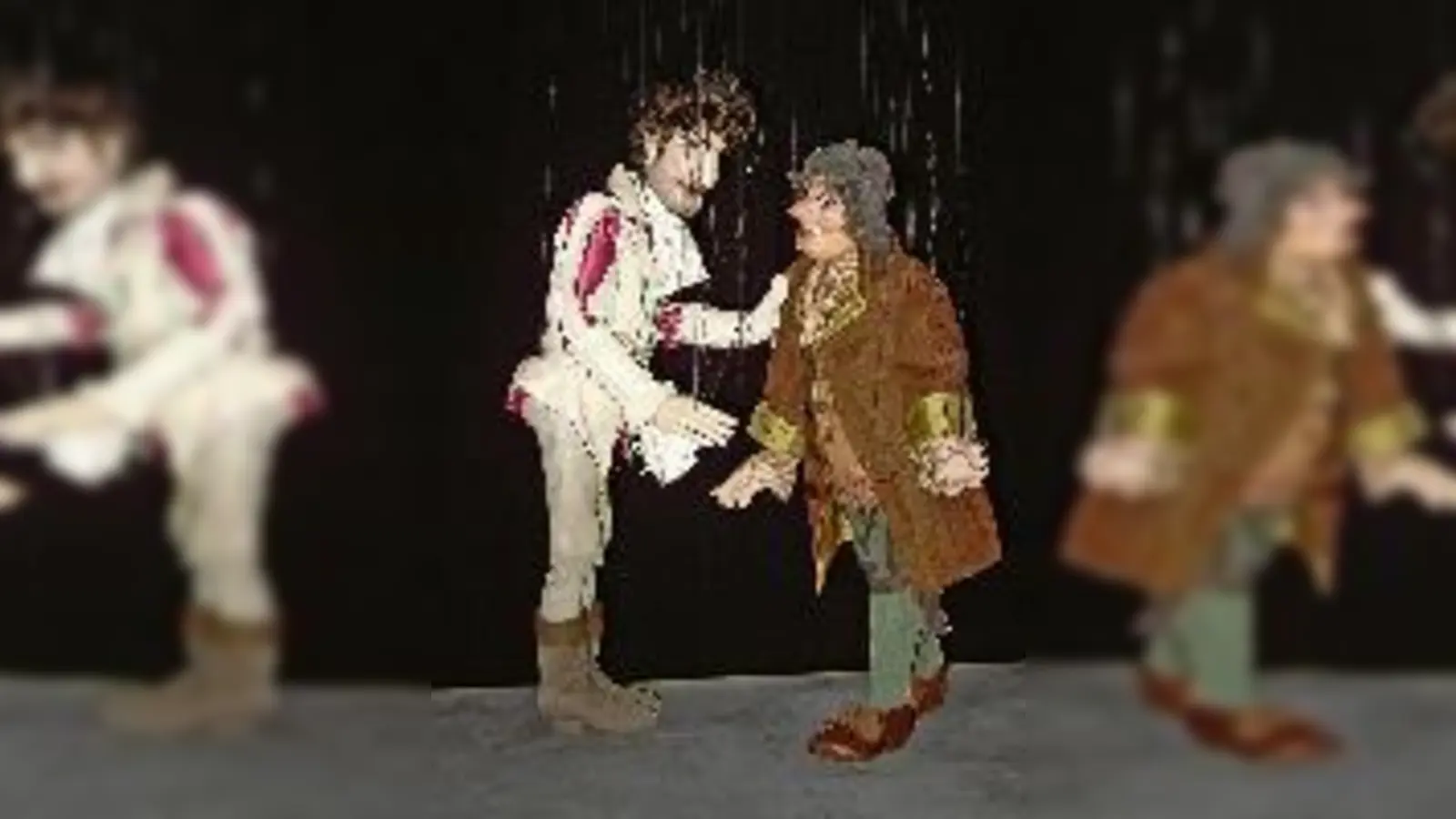 Traumpaar der Opernwelt: Don Giovanni und Leporello  im Marionettentheater in zwei Stunden.  (F.: VA)