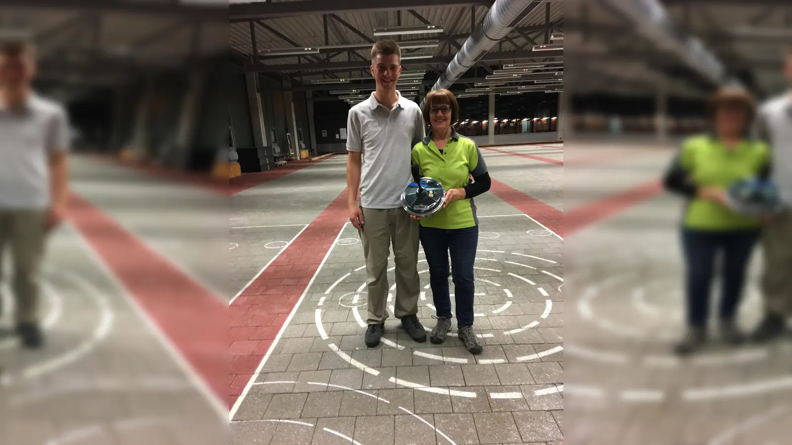 Brigitte Schmaderer und Koni Heidacher gewannen das Turnier in Hallbergmoos und stiegen auf. (Foto: Verein)