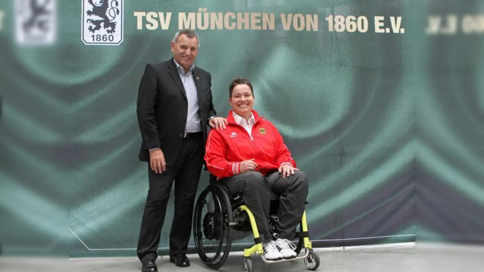 Engagieren sich für den Behindertensport: Birgit Kober und Karl Rauh.  (Foto: A. Wild)