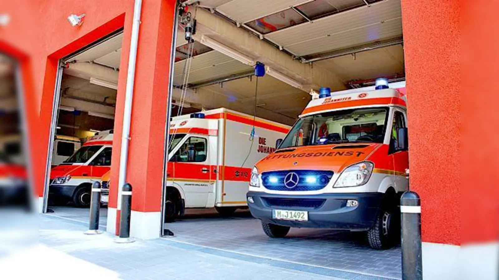 Seit dem 15. Januar rücken die Johanniter tagsüber mit zwei Rettungswagen zu Notfällen aus. 	 (Foto: Gerhard Bieber)