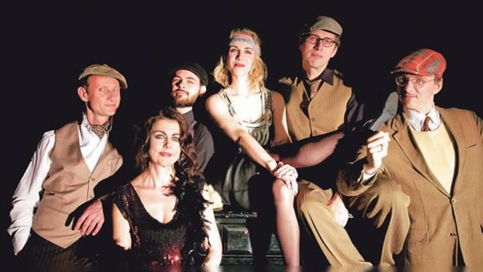 Das Schellack-Ensemble lässt die Musik der 20er Jahre im »Kultur im Oberbräu« wieder aufleben.	 (Foto: VA)