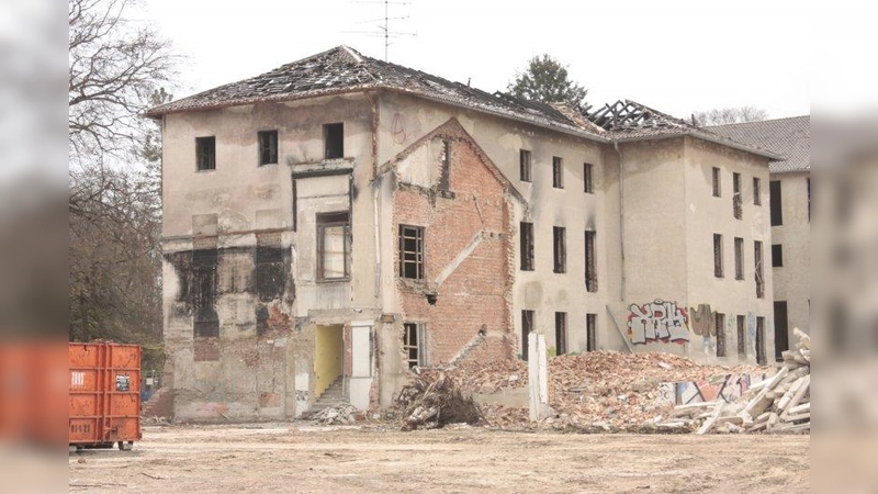 2021 wurde das Gebäude der Landesgehörlosenschule abgerissen. (Foto: kö)