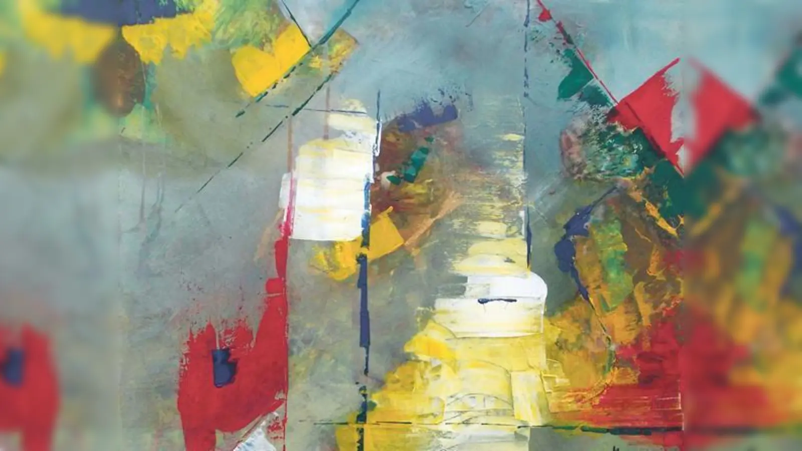 Maria Eisinger fühlt sich vorwiegend der abstrakten Malerei verbunden.	 (Foto: VA)