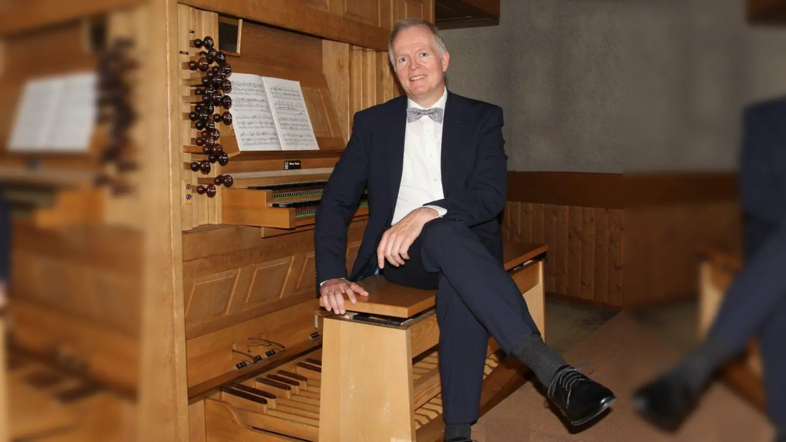 Bringt die Stephaner Orgel zum Erklingen: Thomas Rothfuß. (Foto: Robert Bernhard)