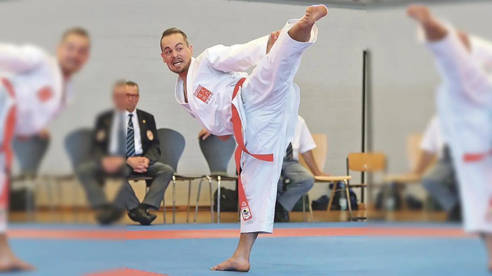 Philipp Takano errang in Ludwigsburg den Deutschen Meistertitel in der Masterklasse. 	 (Foto: VA)
