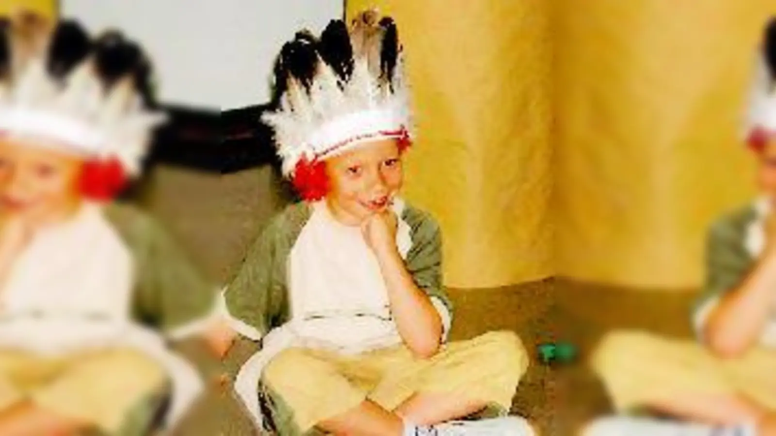 Kriegsrat im  (Foto: Von der 1a konnte man viel Neues über die Indianer lernen.)