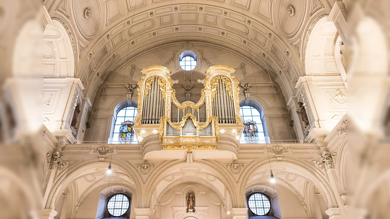 Prächtig: Die Michaelsorgel. (Foto: Walter Glück)