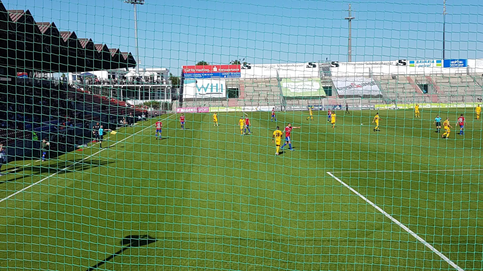 Im Sportpark Unterhaching wird das U23-Länderspiel Deutschland gegen Spanien ausgetragen. (Foto: bas)