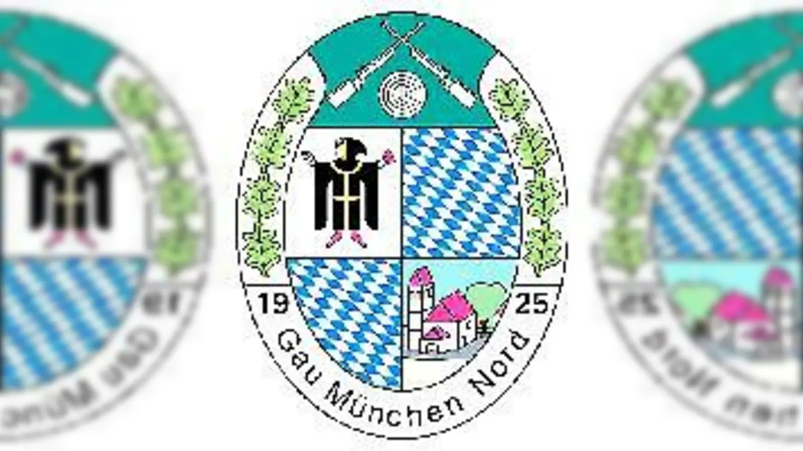 Emblem des Schützengaus München Nord. 	 (Foto: VA)