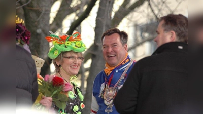 Faschingshöhepunkt mit Josef Schmid. (Foto: TR)