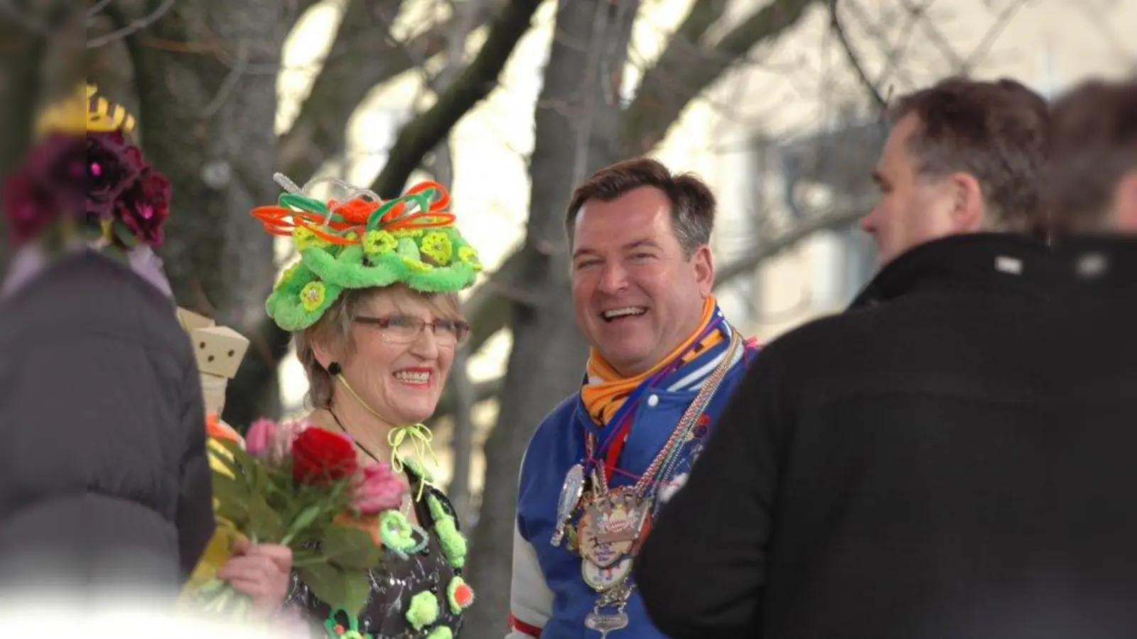 Faschingshöhepunkt mit Josef Schmid. (Foto: TR)