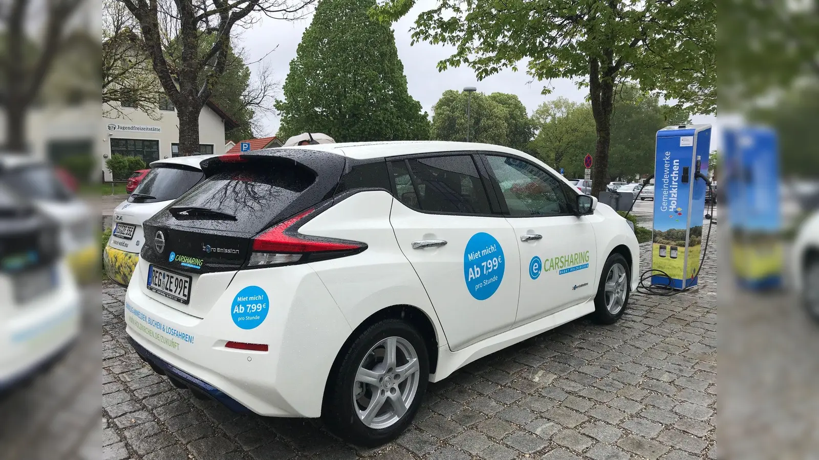 Lautlos durch Holzkirchen fahren: das ist möglich mit dem E-Car der Gemeinde Holzkirchen. (Foto: Markt Holzkirchen)