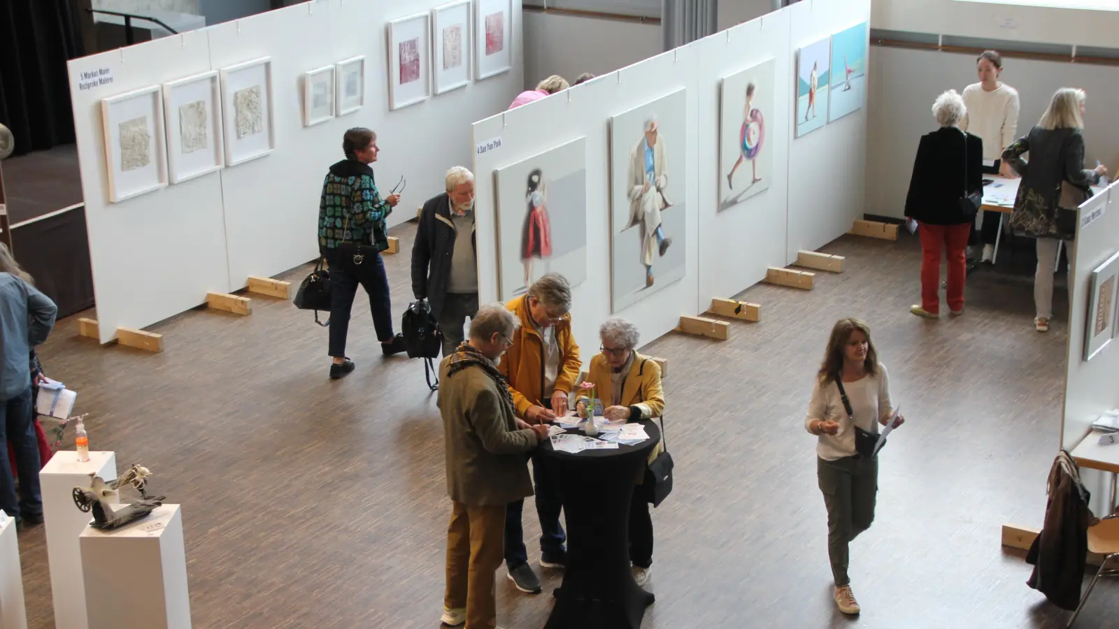 Bei den Truderinger Kunst-Tagen im Kulturzentrum sind 24 Kunstschaffende vertreten. (Foto: Kulturzentrum Trudering)