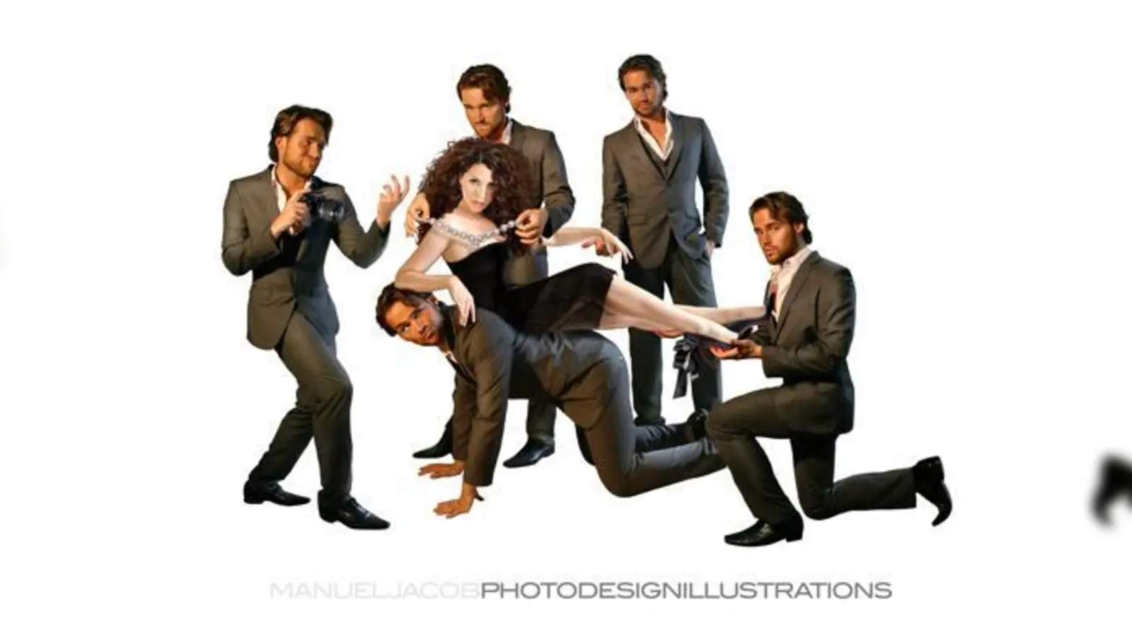 Der Künstler vereint in seinen Bildern verschiedene Servicebereiche: Fotografie, Beautyretuche, Fotocollage, MakeUp, Hairstyling, Konzeptionierung und Ideenfindung.  (Foto: Manuel Jacobs Photo Design Illustrations)