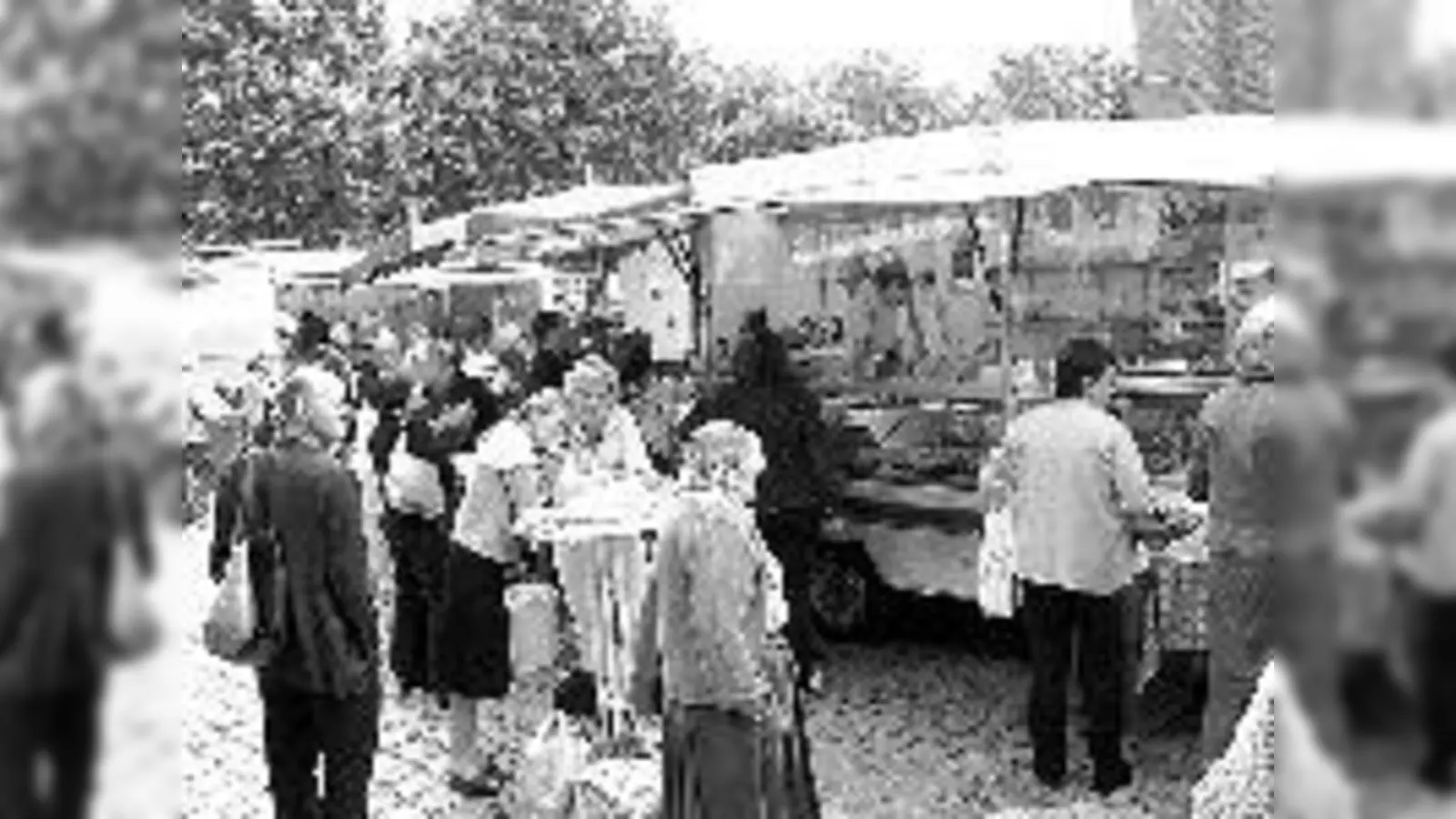 Auf dem Bauernmarkt einkaufen heißt so viel wie direkt auf dem Hof einkaufen.	 (Foto: Christiane Strobel)