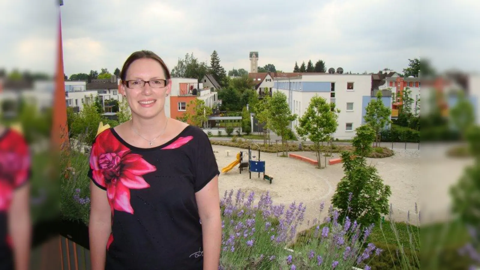 Kerstin Hofbauer hat in Aubing ihr mobiles Reisebüro. (Foto: pst)