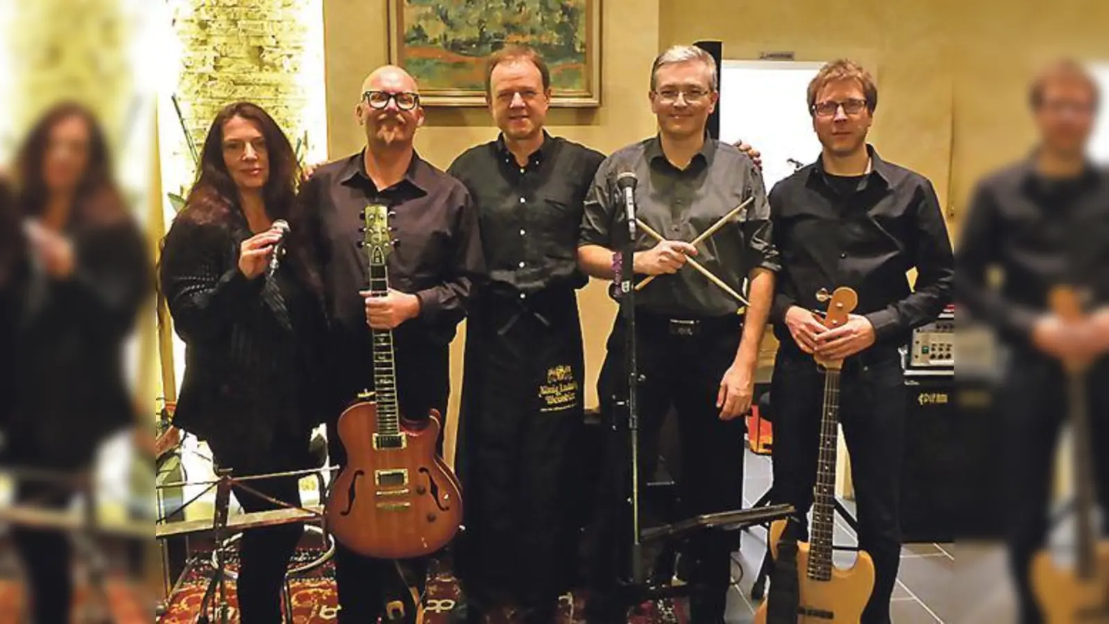 Die Jazzband »CountOnAtEight« gastiert am nächsten Samstag, 6. Mai, in der Café-Bar Herzog Zorneding.	 (Foto: VA)