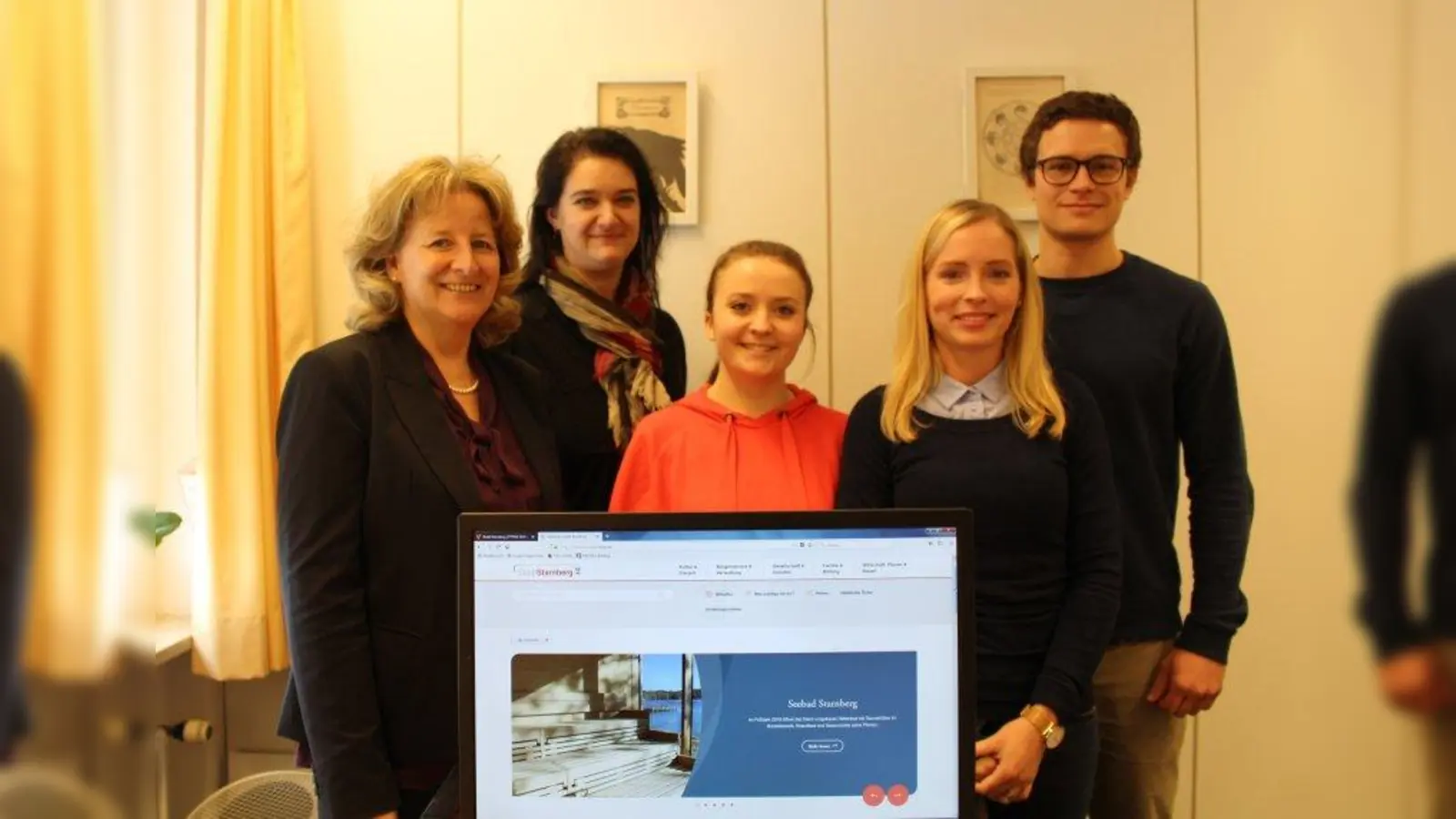 Neues Design, nutzerfreundlich und übersichtlich - so präsentiert sich die neue Homepage der Stadt Starnberg. Ein weiteres Extra der neu gestalteten Stadt-Seite ist, dass sie sich den unterschiedlichen Zugangsgeräten, wie Tablet, Smartphone oder PC selbstständig anpasst. (Foto: Stadt Starnberg)