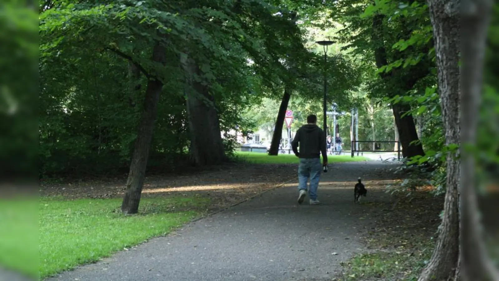 Der weit überwiegende Teil der in München gehaltenen Hunde bleibt - wie hier im Grünwaldpark - laut KVR auch ohne generelle Leinenpflicht in sicherheitsrechtlicher Hinsicht unauffällig. (Foto: sb)
