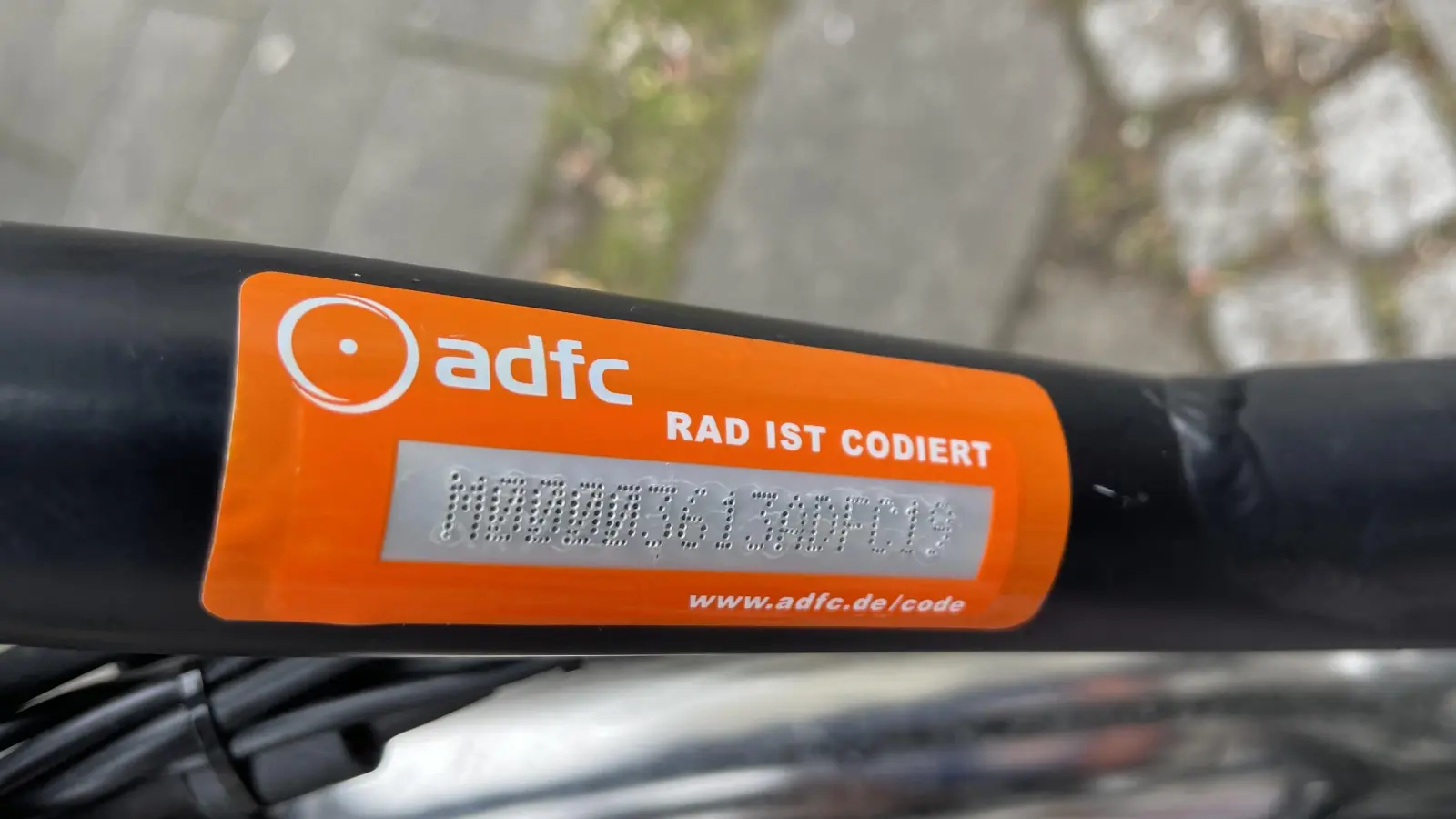 Die Codierung eines Fahrrads gilt als effektiver Diebstahlschutz. (Foto: hw)