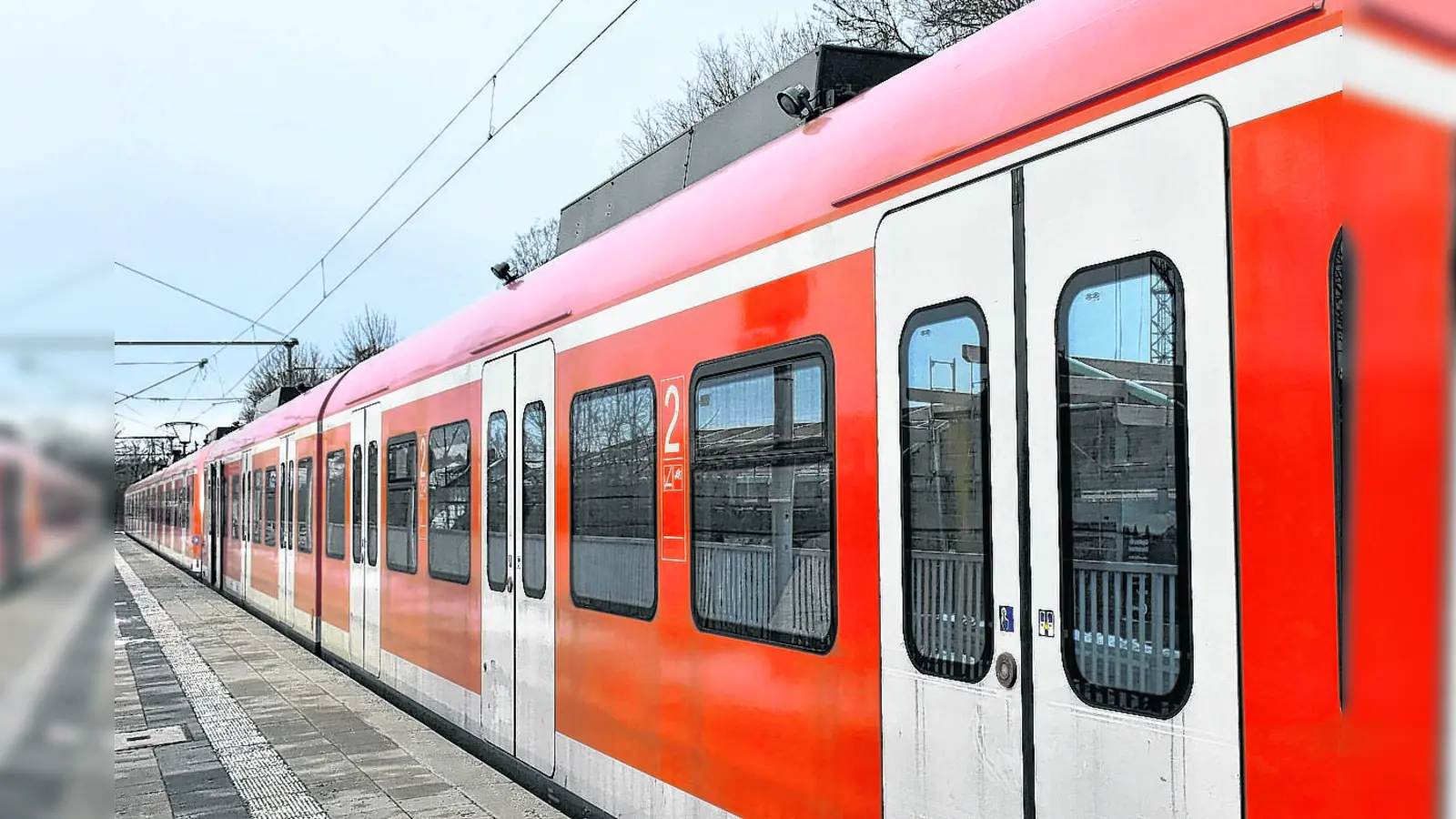 An diesem Wochenende (16.-19. Februar) halten in Laim keine stadteinwärts fahrenden Züge. (Foto: Hauck)