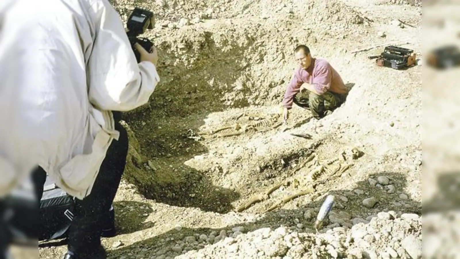 Bei archäologischen Grabungen wurden unter anderem im Jahr 1994 ein paar sensationelle Entdeckungen gemacht.  (Foto: Archiv Heimatpfleger Kistler)