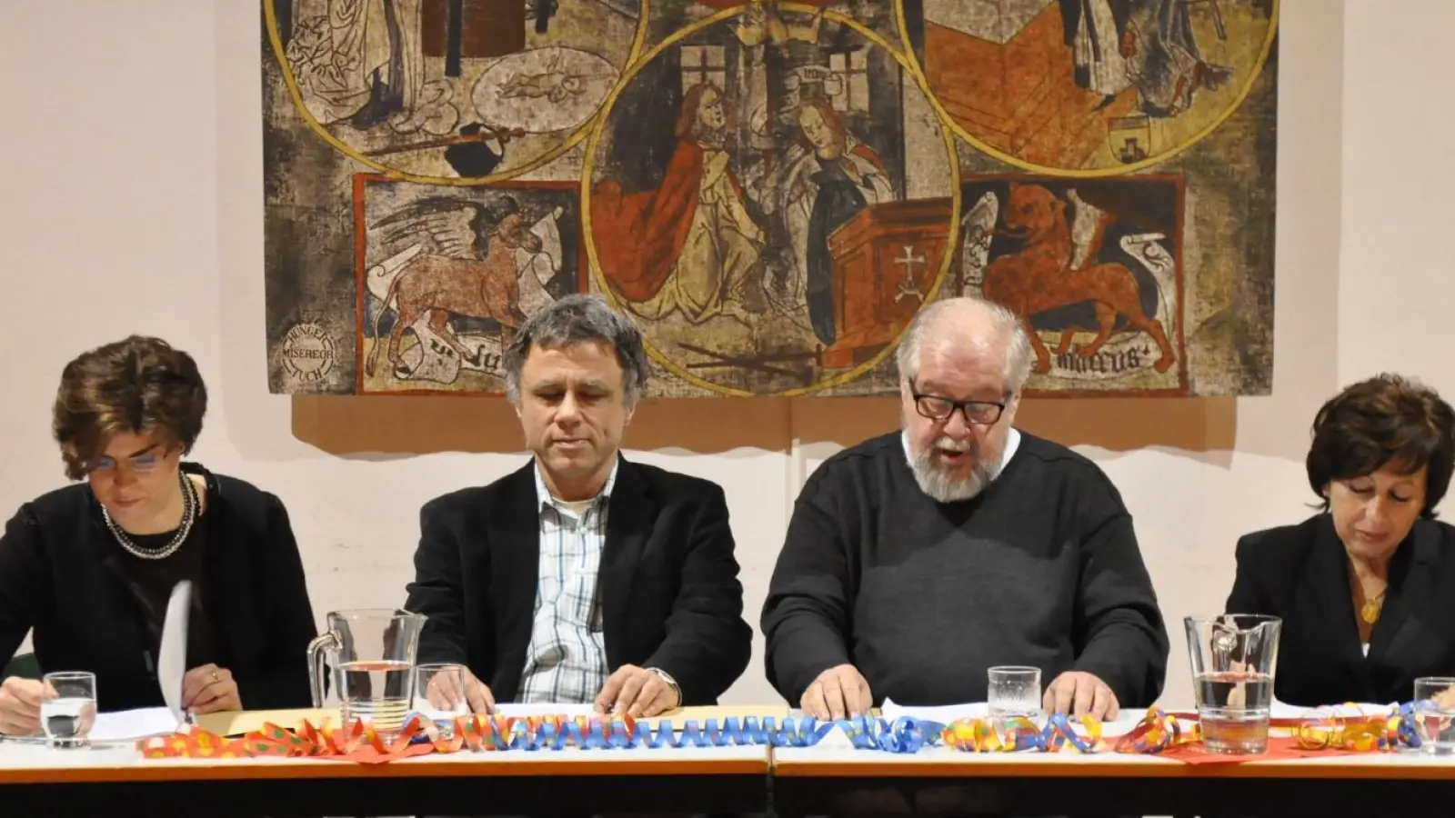 „Don Camillo und Peppone – eine Benefiz-Lesung zu Gunsten der Orgelrenovierung. (Foto: John)