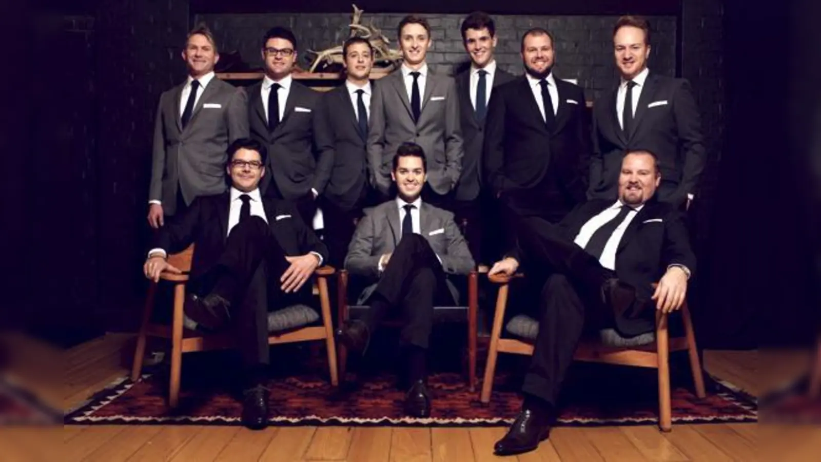 Versprechen einen unvergesslichen Nikolausabend mit viel Spaß und Hits von Aerosmith bis Puccini: The Ten Tenors rocken wieder den Circus Krone.  (Foto: VA)