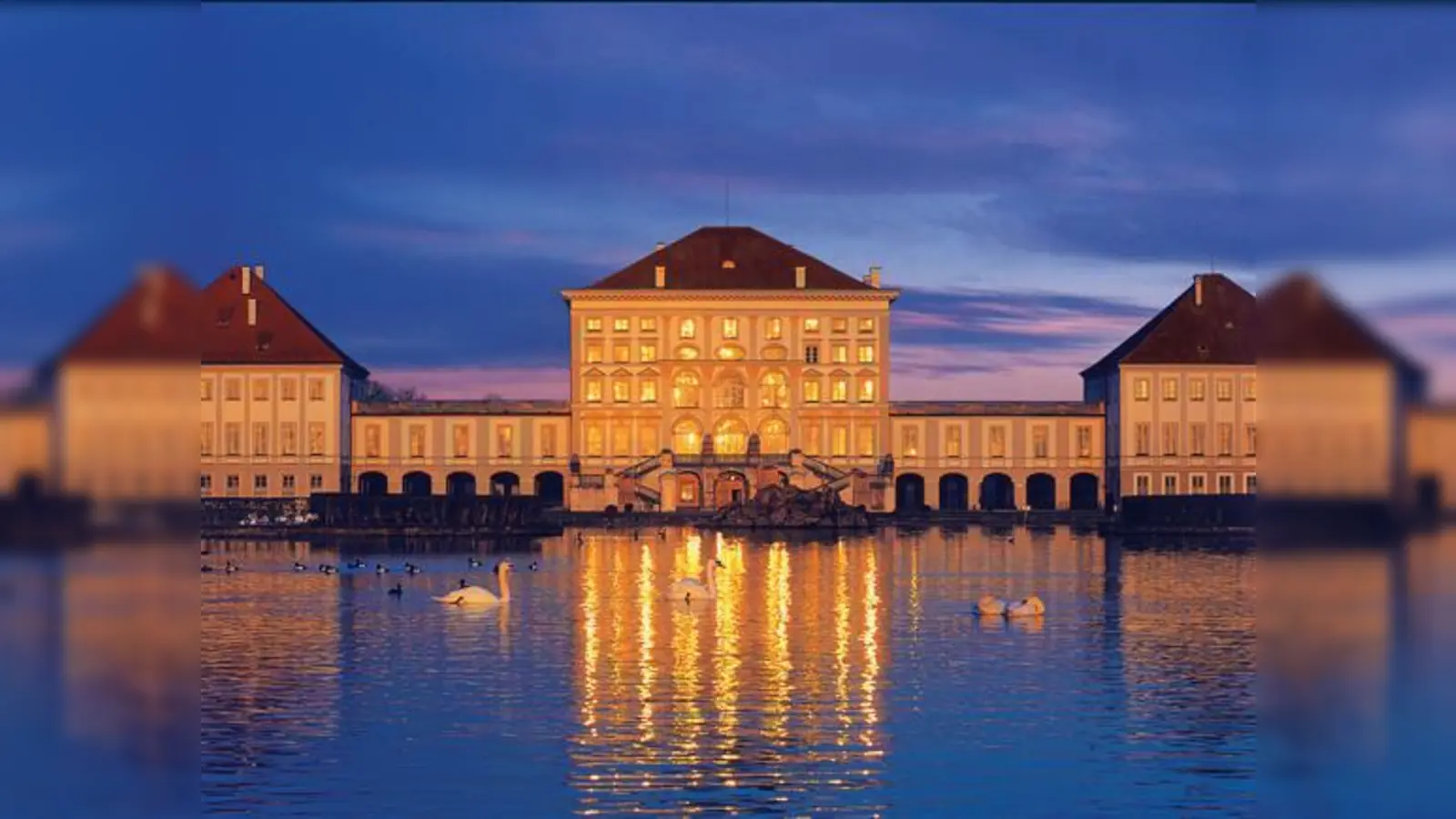 Allein der Anblick des Nymphenburger Schlosses versetzt den Betrachter in eine andere Zeit. Die Musik beim Wiener Neujahrskonzert unterstützt diesen Eindruck.	 (Foto: VA)