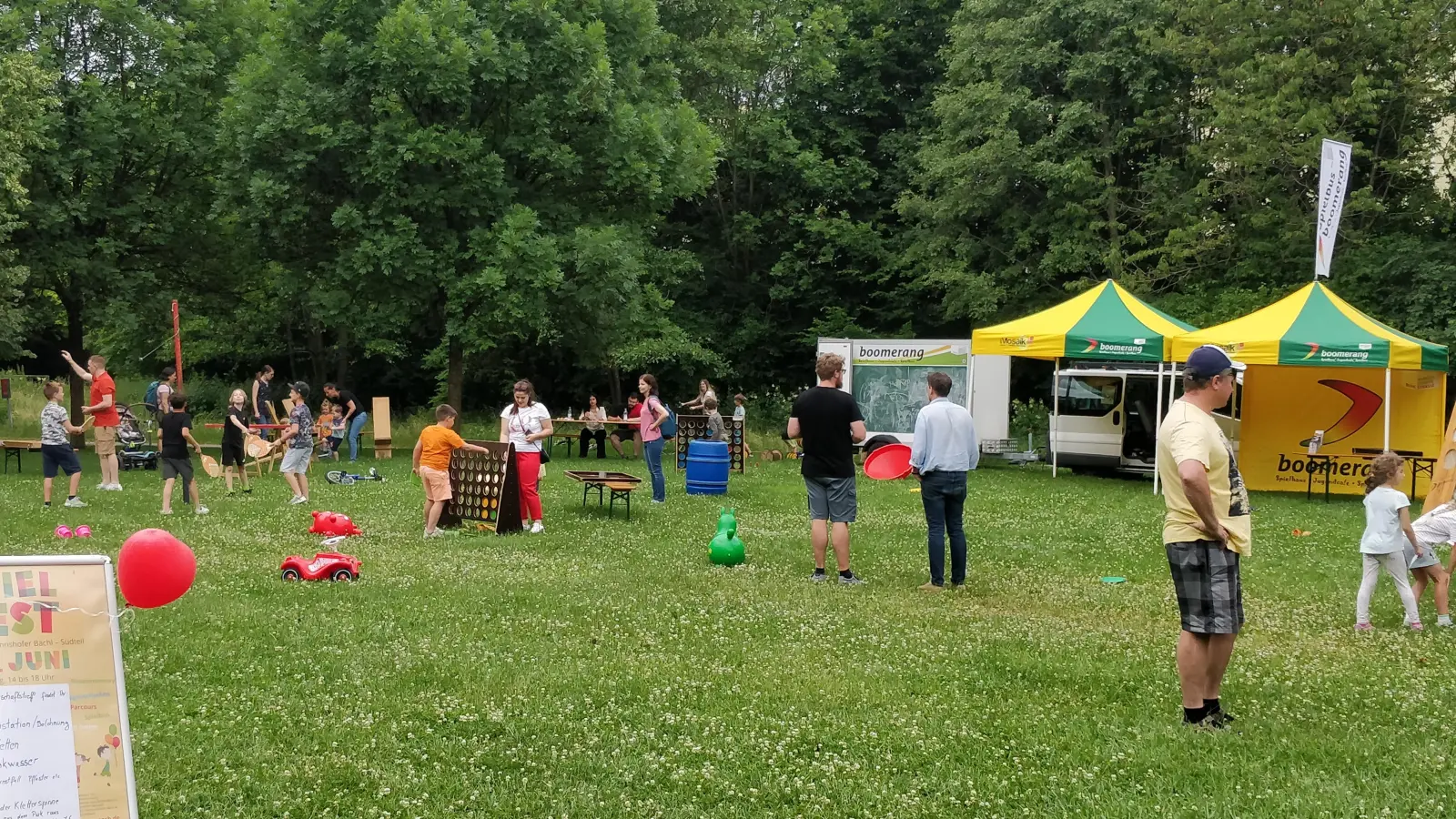 Premiere des Spielfestes war im vergangenen Jahr. (Foto: Nachbarschaftstreff)