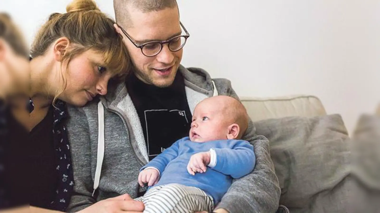 14 junge Familien in Ebersberg wurden 2016 von den ehrenamtlichen Helfern unterstützt. 	 (Foto: ©Niemann_wellcome)
