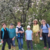 Die Frauengruppe des DAV Moosburg hatte zu einer Kräuterwanderung eingeladen. (Foto: DAV)