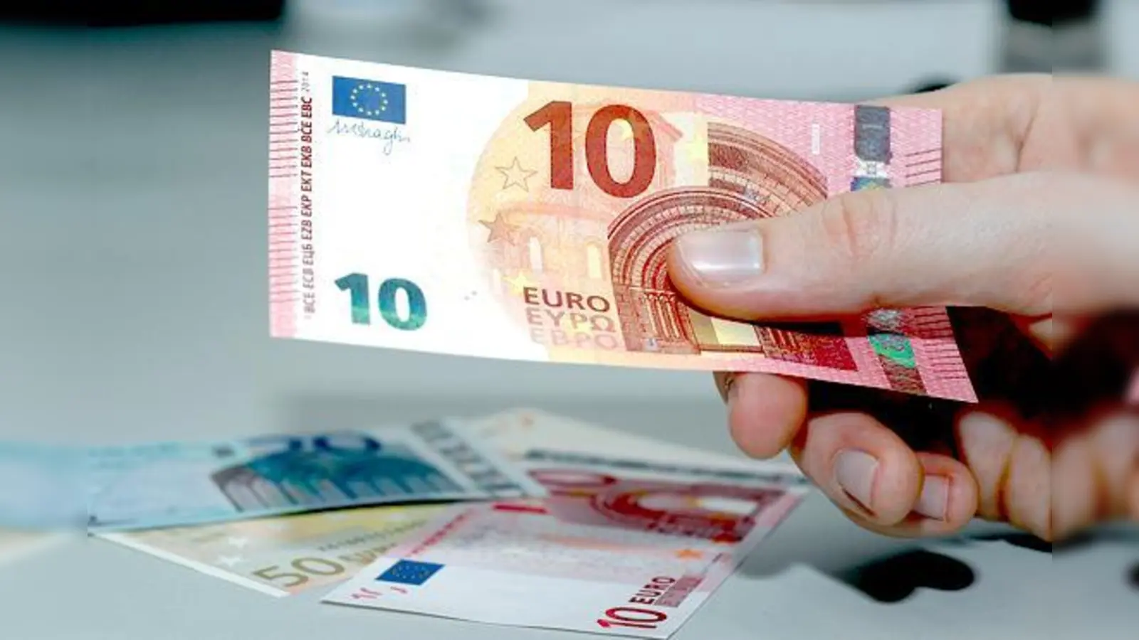 So sieht der neue 10 Euro-Schein aus. 	 (Foto: Bundesbank)