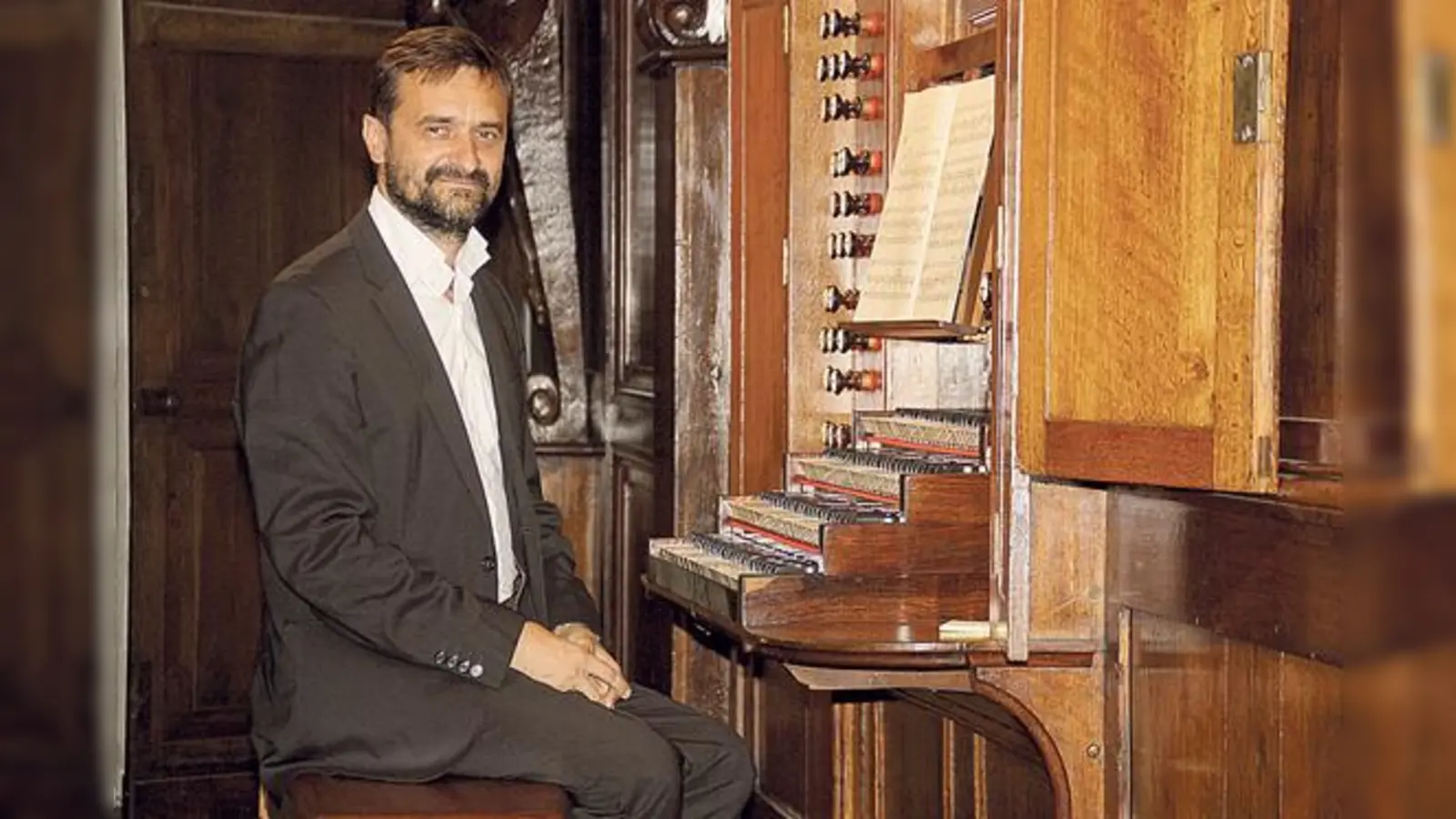 Organist und Komponist S. urin	 (Foto: Orléans AGENCE)