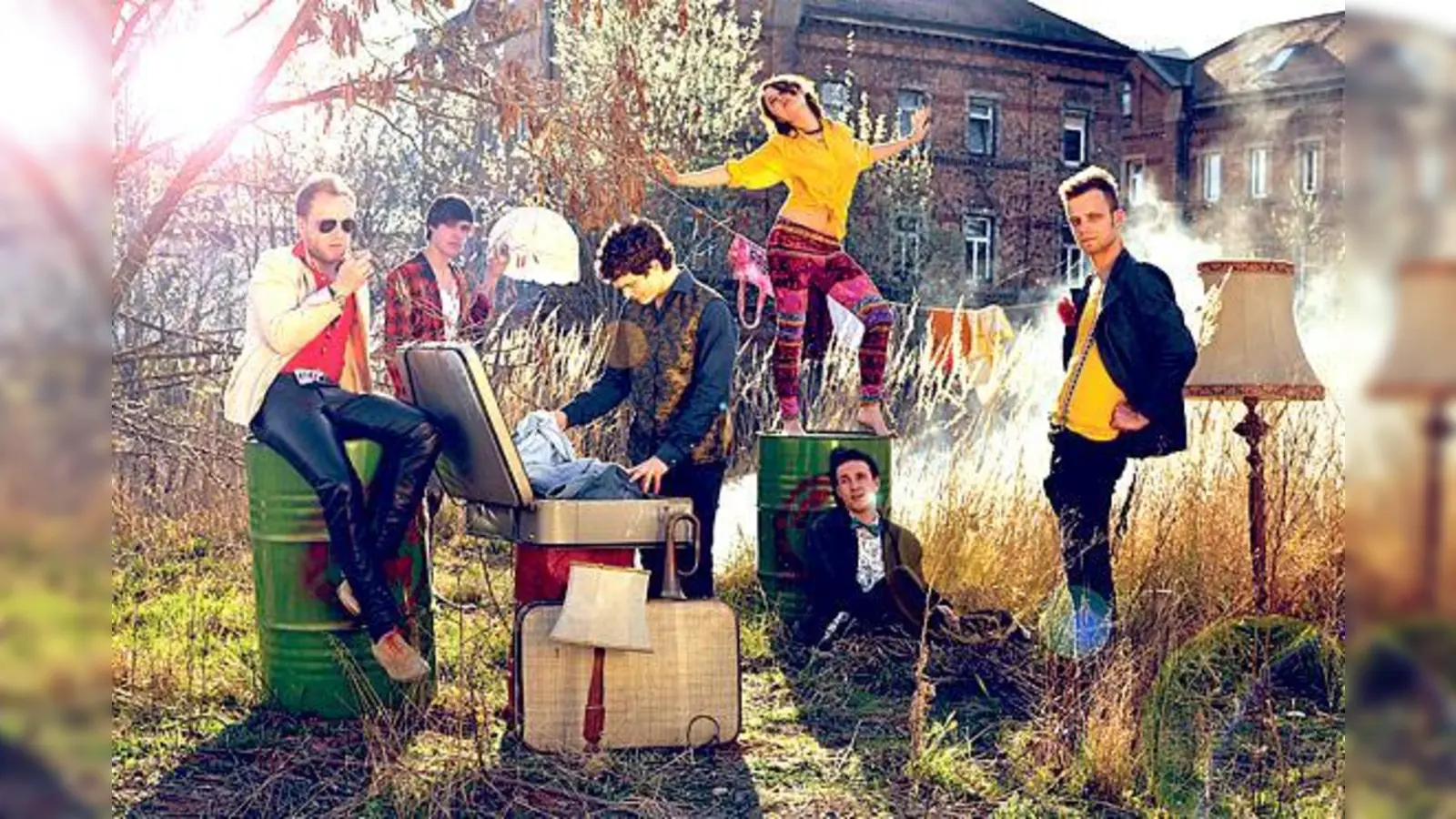 RasgaRasga stehen ab 15.40 Uhr auf dem Programm  allerdings nicht im Grünen wie auf diesem Foto, sondern auf dem Marienplatz.	 (Foto: Veranstalter)