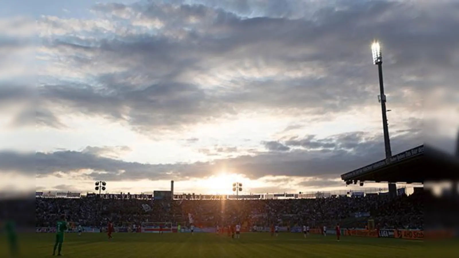 Stimmungsvolle Kulisse: Löwen-Heimspiele im Sechzger-Stadion.  (Foto: Anne Wild)