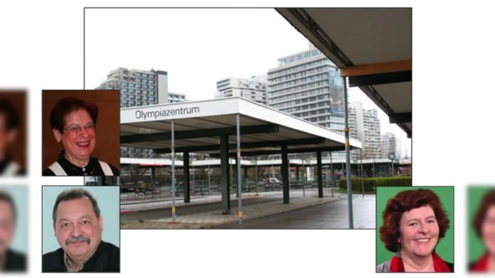 Parteiübergreifend fordern BA-Chefin Antonie Thomsen (SPD), CSU-Sprecher Erich Tomsche und Stadträtin Jutta Koller (Grüne) eine Lösung für den maroden Busbahnhof. 	 (Fotos: ws)