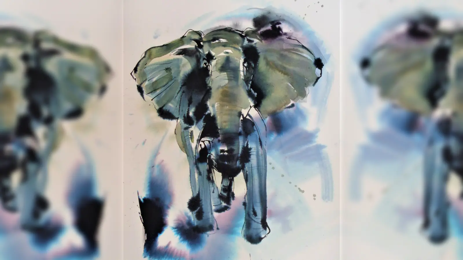 Erleben Sie die Kunst von Ulf Trittel in der Stadtbibliothek. (Foto: Trittel)