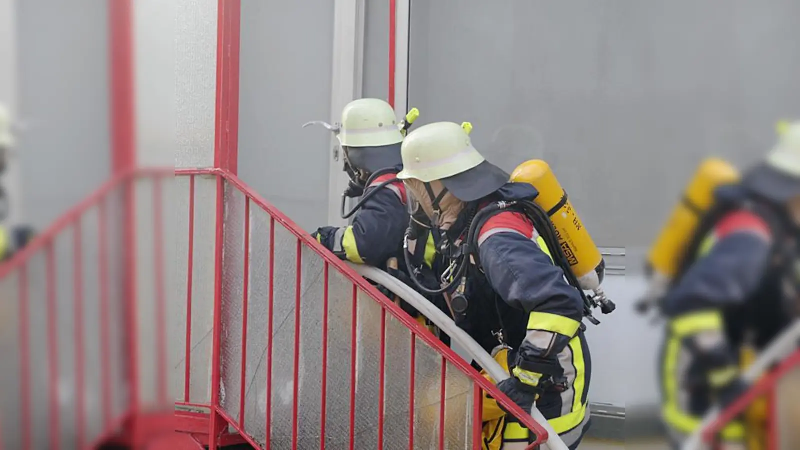 Die FFW Neubiberg bei einem Brandeinsatz in der Schopenhauer Straße.  (Foto: FFW)