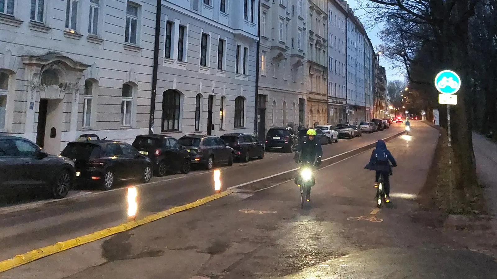 In der Zeppelinstraße verläuft zwischen Ludwigsbrücke und Kreuzplätzchen jetzt ein 400 Meter langer, durchgängiger Radweg mit 4,5 Metern Breite. (Foto: bas)