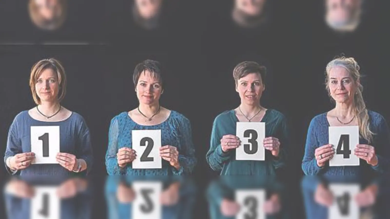 Lesen am Samstag aus ihren Krimi: Susanne Ospelkaus, Susanne Wagner, Katharina Glück und Beatrice König (v. li.) 	 (Foto: VA)