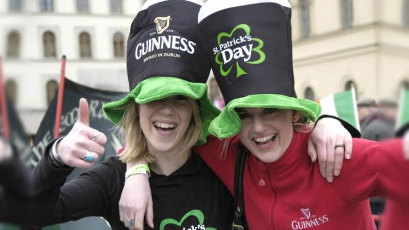 Münchens Iren feiern St. Patrick&#39;s Day.  (Foto: Peter Feld)